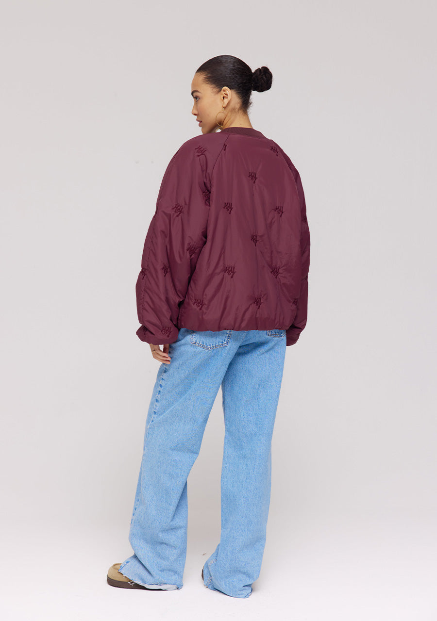 Harper and Yve Nori Bomber Jas Bordeaux