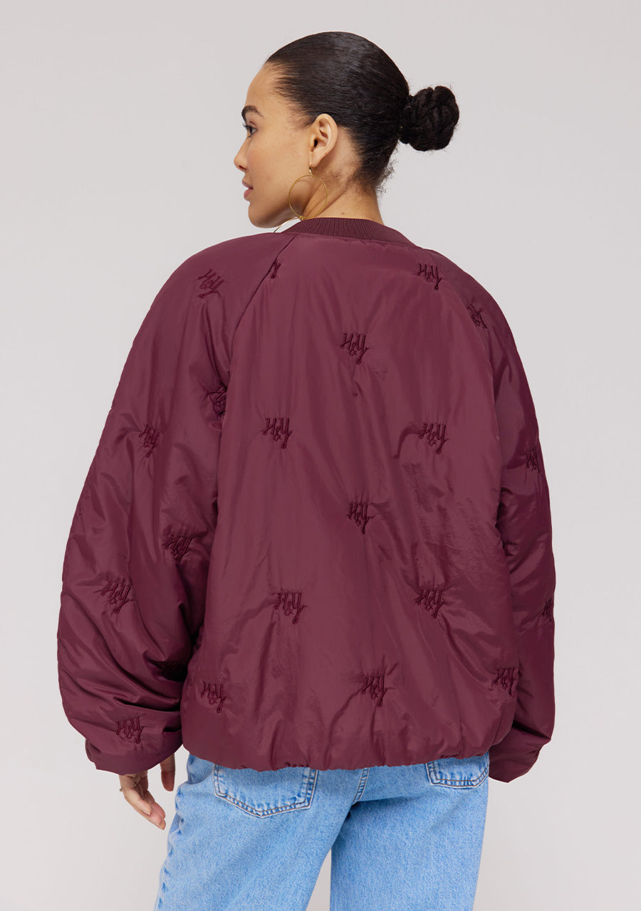 Harper and Yve Nori Bomber Jas Bordeaux