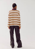 Load image into Gallery viewer, Harper & Yve Pollie Gestreepte Longsleeve Paprika Stripe
