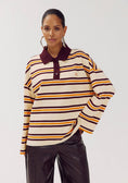 Load image into Gallery viewer, Harper & Yve Pollie Gestreepte Longsleeve Paprika Stripe
