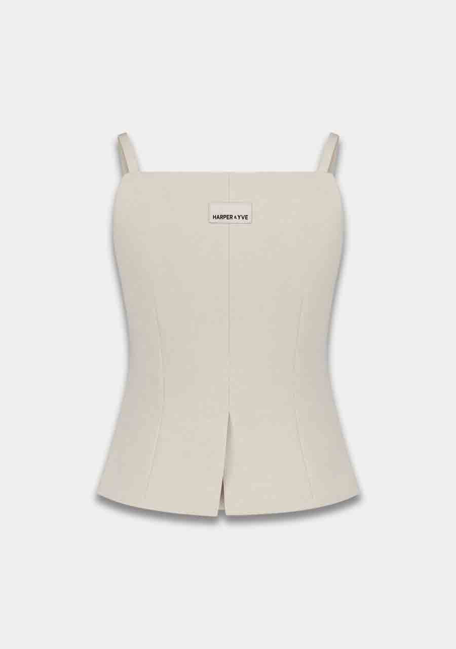 Harper and Yve - Rey Gilet Ecru