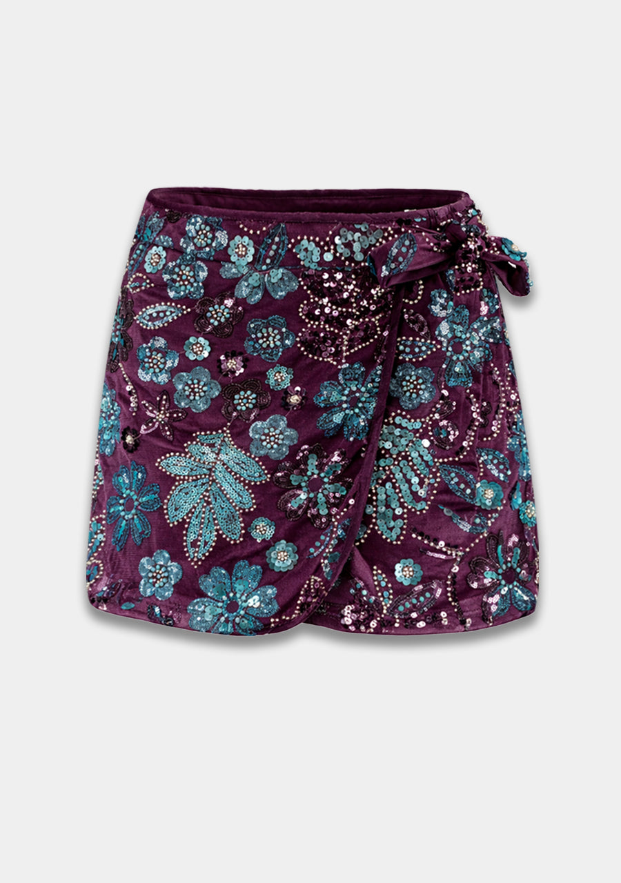 Harper and Yve Romy Skort Cassis