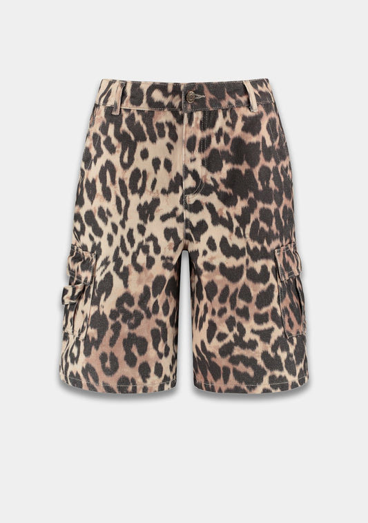 Harper & Yve Scott leopard short