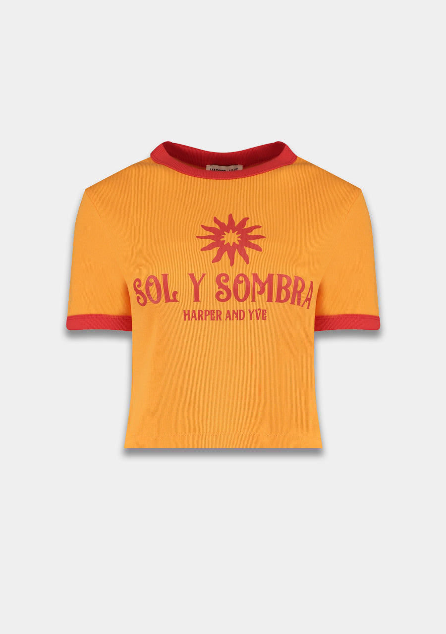 Harper & Yve Sombra Tshirt Cropped - Koningsdag outfit