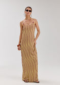 Load image into Gallery viewer, Harper and Yve Vivien Jurk - Sassy Stripe Geel

