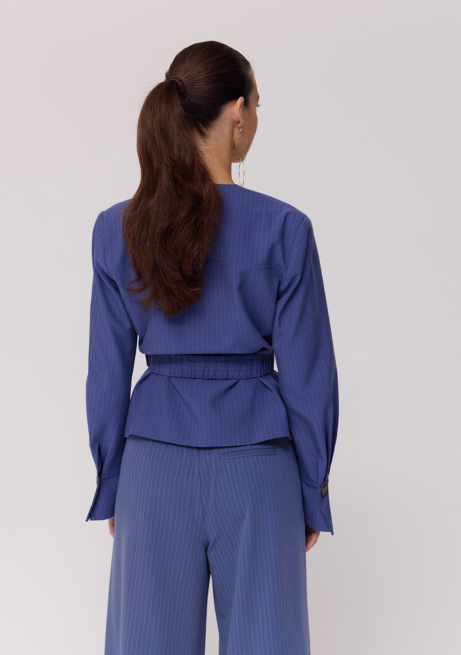 Harper and Yve Lida Pinstripe Blazer