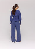 Load image into Gallery viewer, Harper and Yve - Mason Pinstripe Broek Donkerblauw
