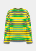 Load image into Gallery viewer, Harper & Yve Tessa Gestreepte Longsleeve Geel Groen
