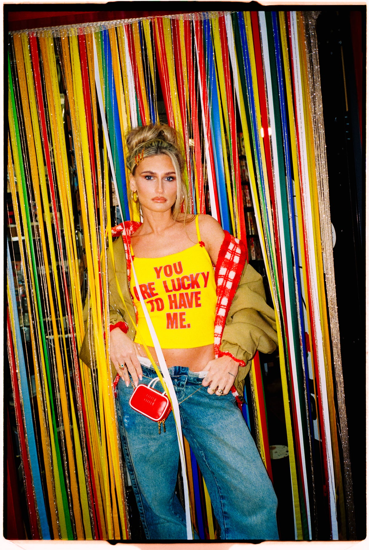 Harper & Yve Tessa van Montfoort Get Lucky Top Geel