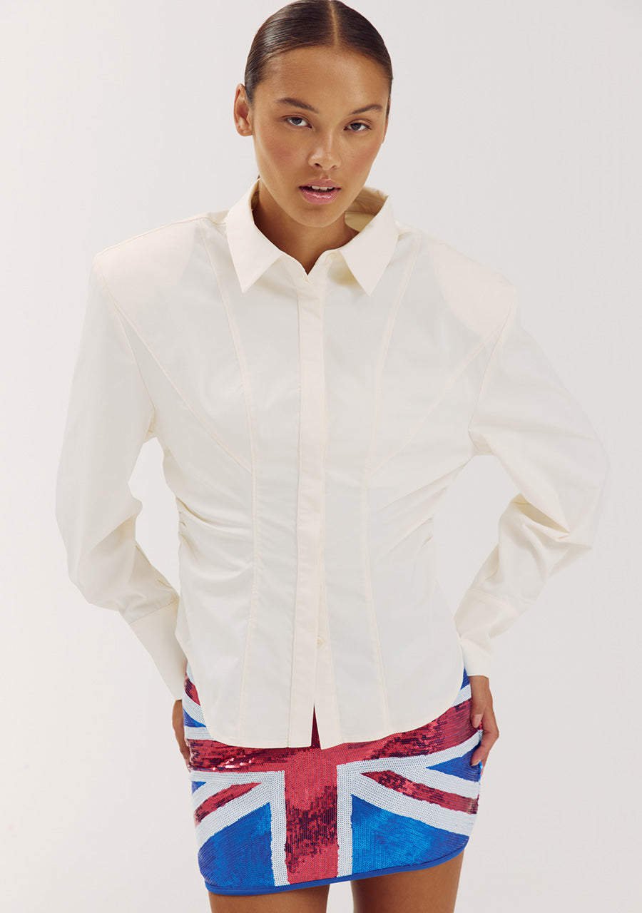 Harper and Yve Tessa van Montfoort Keesie Witte Blouse