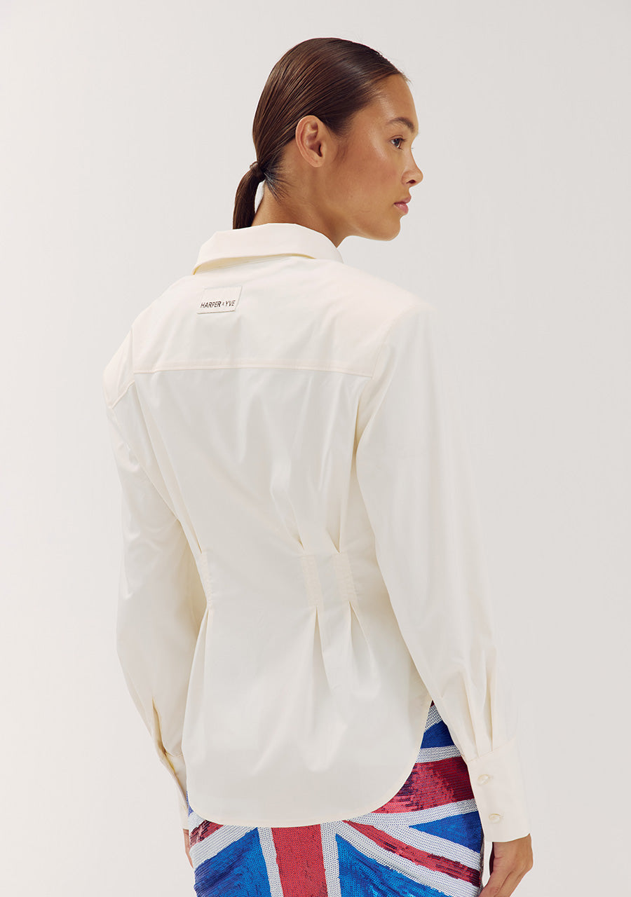 Harper and Yve Tessa van Montfoort Keesie Witte Blouse