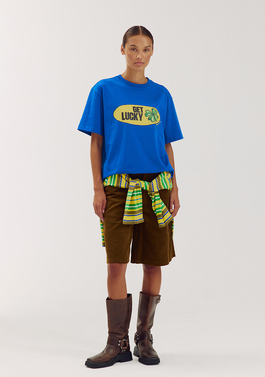 Harper & Yve Tessa van Montfoort Lucky Tshirt blauw