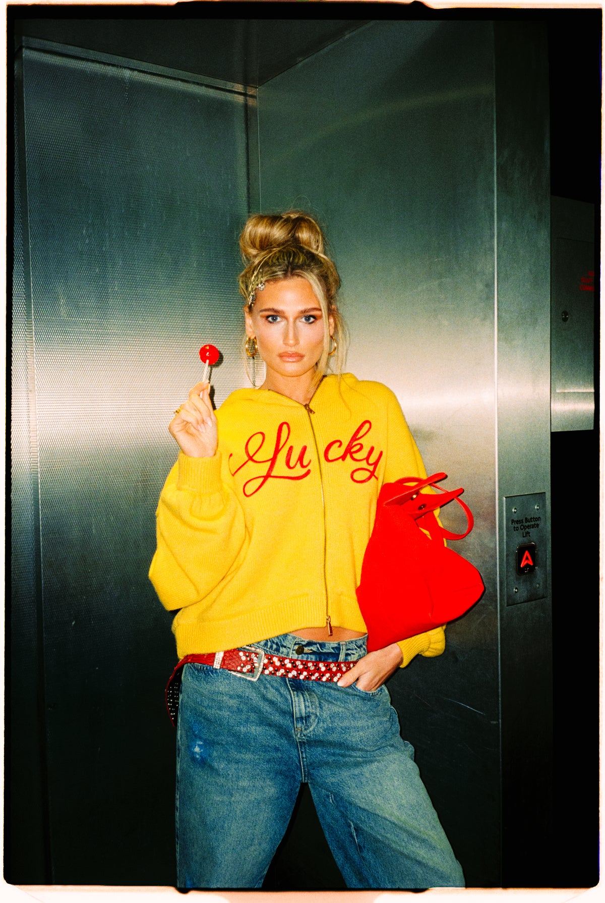Harper and Yve Tessa van Montfoort Lucky vest geel