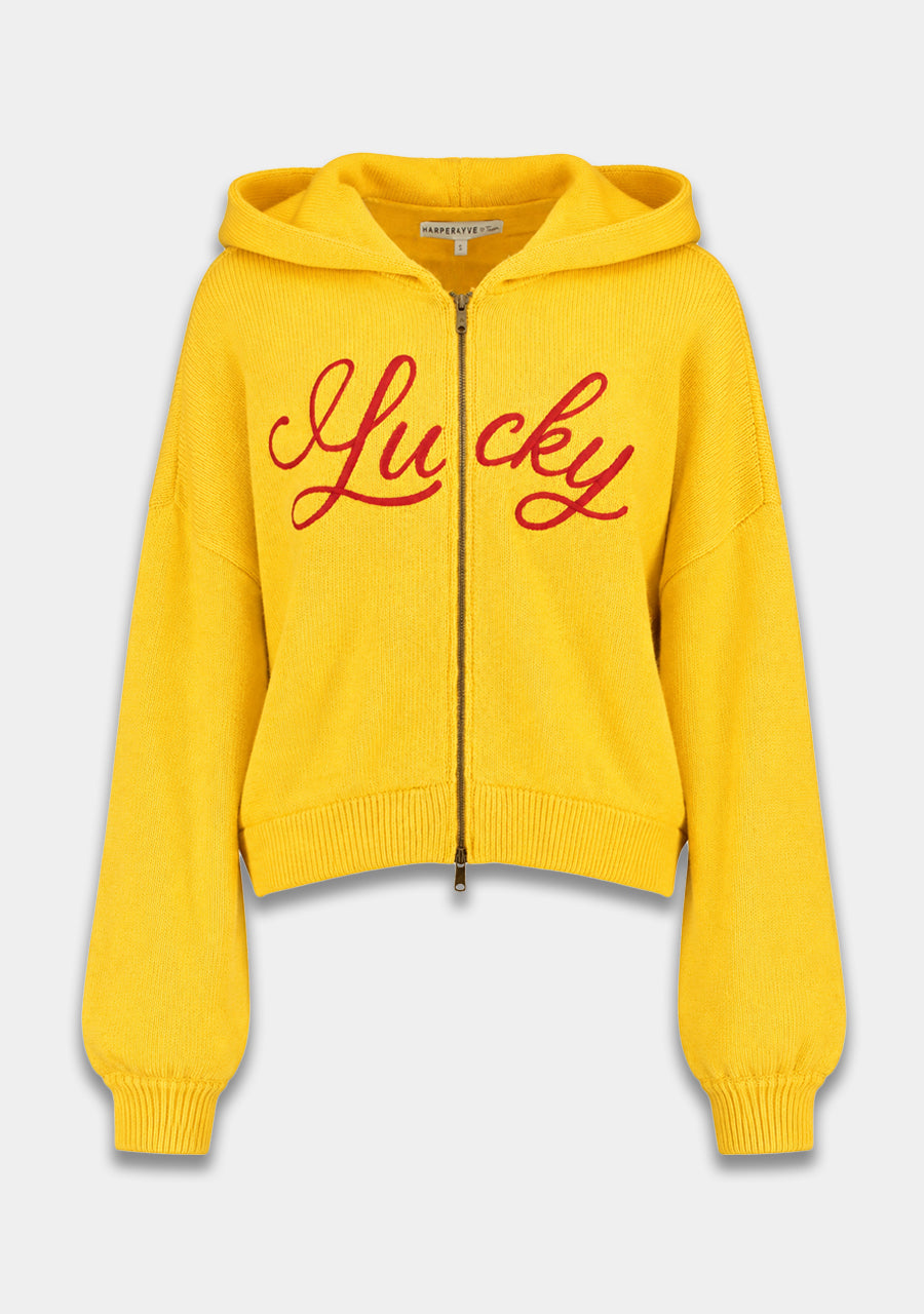 Harper and Yve Tessa van Montfoort Lucky vest geel