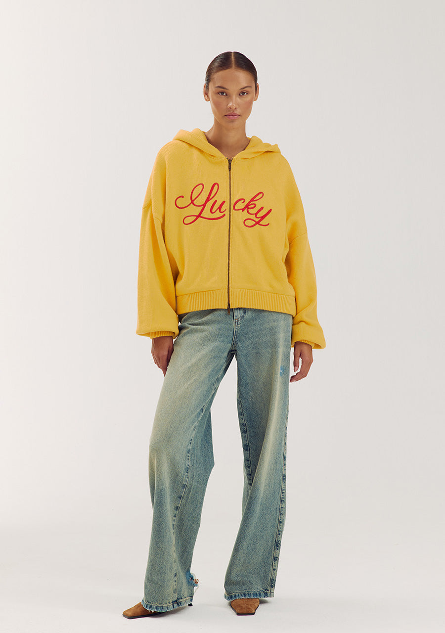 Harper and Yve Tessa van Montfoort Lucky vest geel