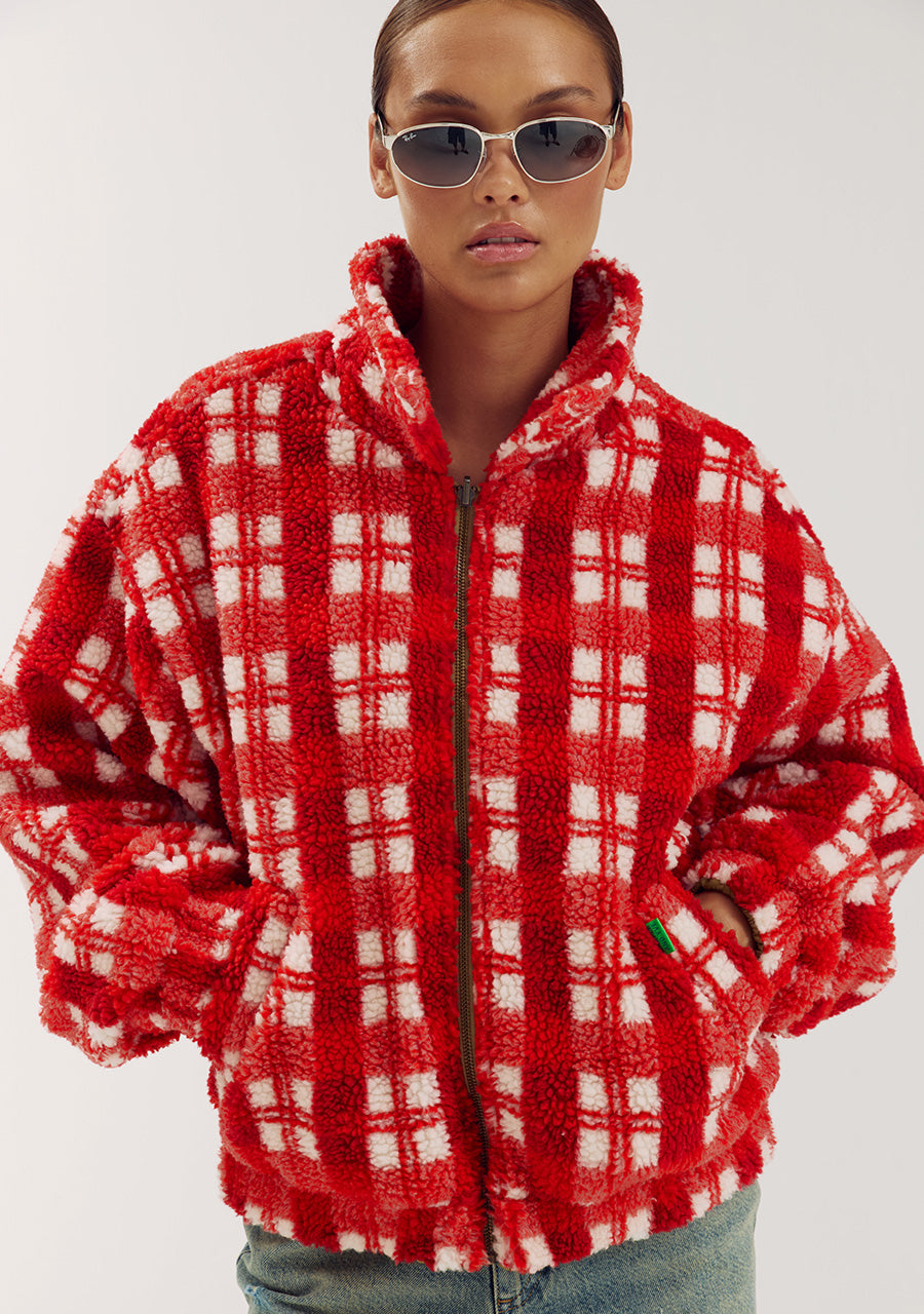 Harper and Yve Tessa van Montfoort Reversible Bertje jas ruit