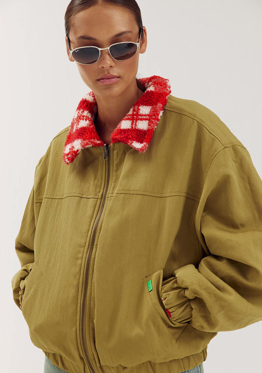 Harper and Yve Tessa van Montfoort Reversible Bertje jas ruit
