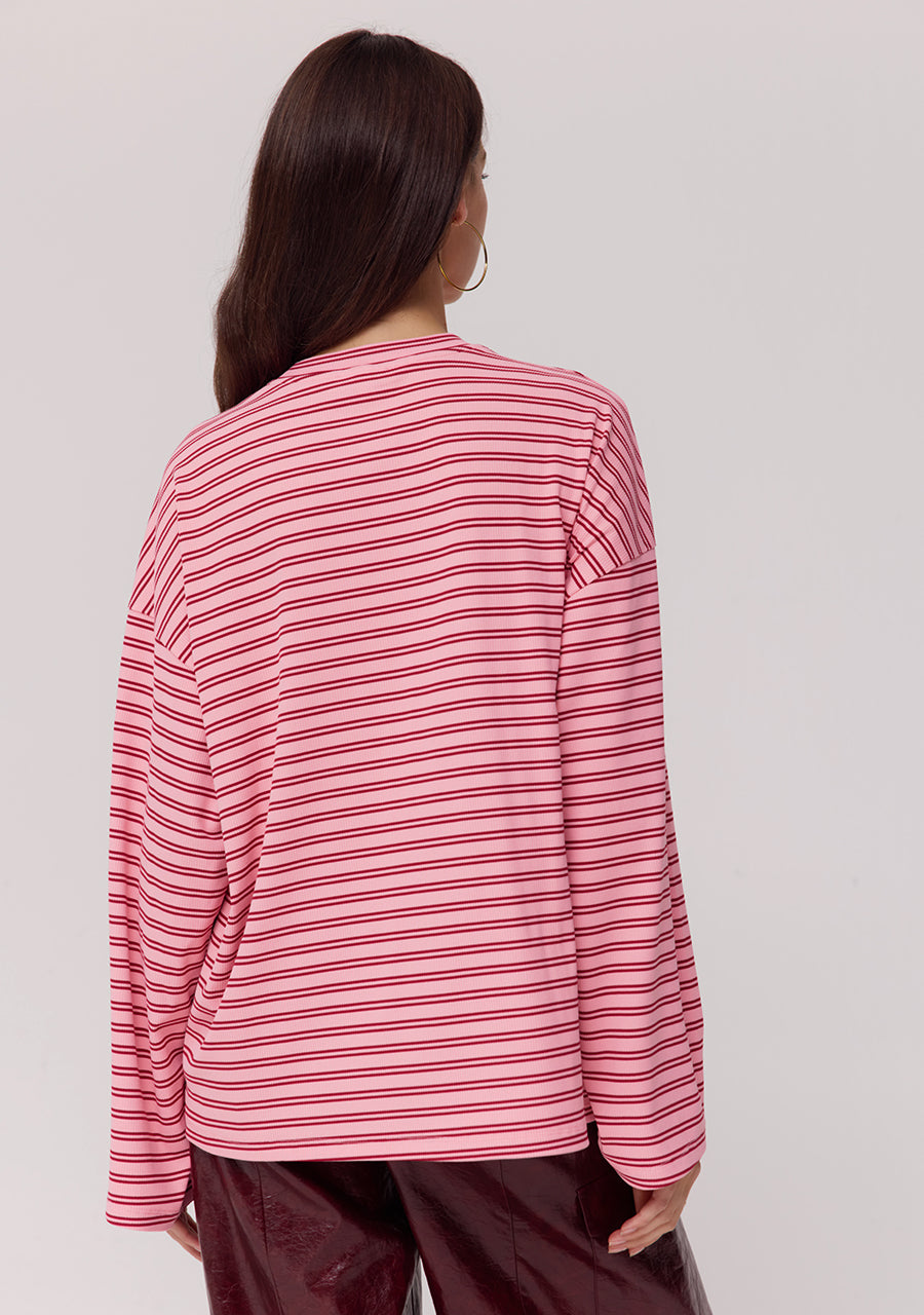 Harper & Yve Tommy Gestreepte Longsleeve