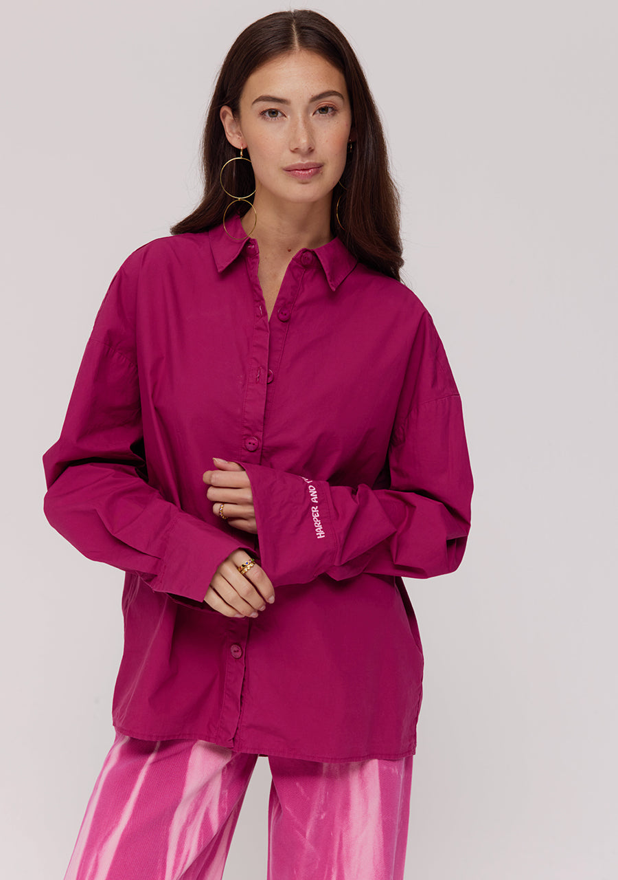 Harper and Yve Yelena Blouse Bordeaux