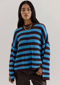Load image into Gallery viewer, Harper & Yve Alice gestreepte trui blauw
