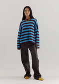 Load image into Gallery viewer, Harper & Yve Alice gestreepte trui blauw
