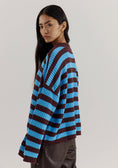 Load image into Gallery viewer, Harper & Yve Alice gestreepte trui blauw

