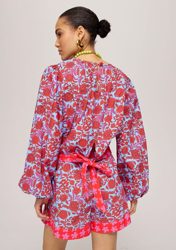 Harper and Yve - Dolly Top Flirty Flower