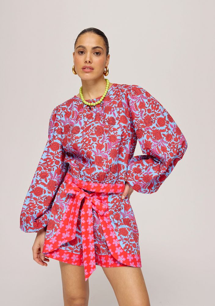 Harper and Yve - Dolly Top Flirty Flower