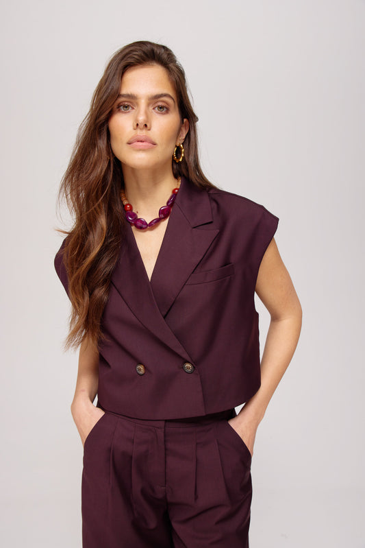 Harper and Yve - Esmee Top Bruin