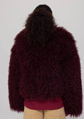 Load image into Gallery viewer, Harper and Yve Stacy Faux Fur bordeaux
