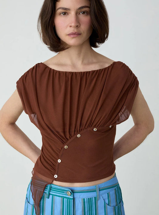 Laagam - Gemini Top Brown