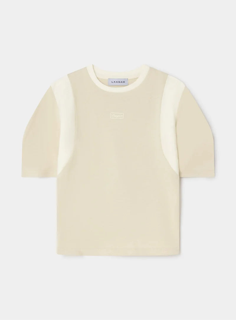 Laagam - Lumea ecru Logo T-shirt