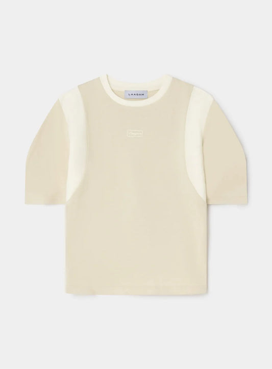 Laagam - Lumea ecru Logo T-shirt
