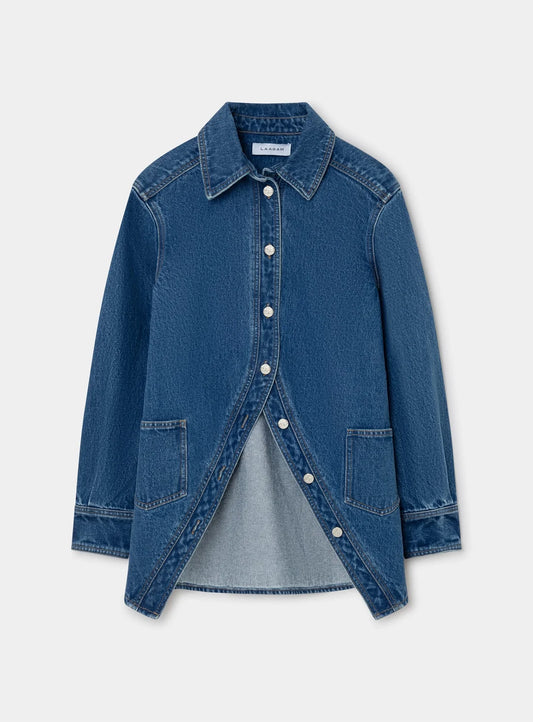 Laagam - No Boyfriend Blouse Denim