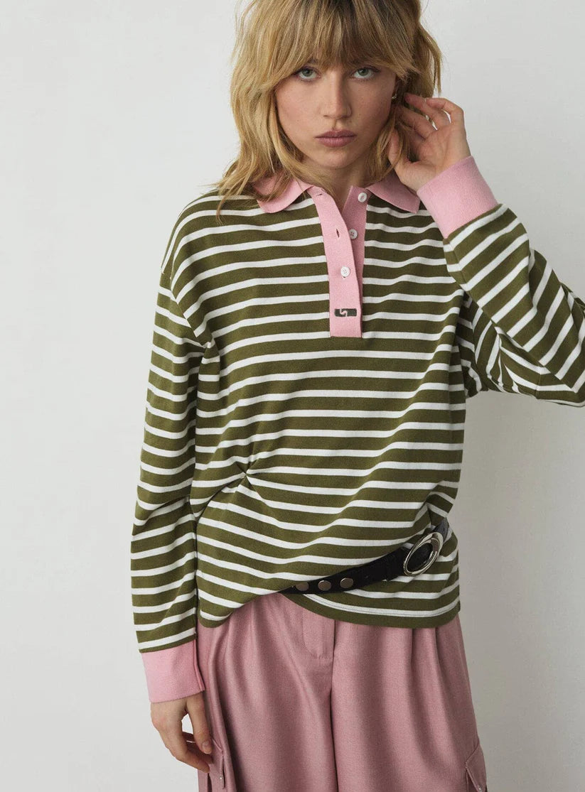 Laagam - Duse Khaki Polo Longsleeve