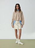 Load image into Gallery viewer, Laagam Kelly Beige Striped Sweater
