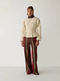 Load image into Gallery viewer, Laagam - Orly Ecru Jacket with pleats
