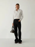 Load image into Gallery viewer, Laagam - Ryka White Striped Shirt Blouse
