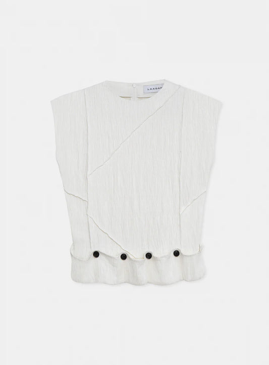 Laagam - Zania Ecru Top