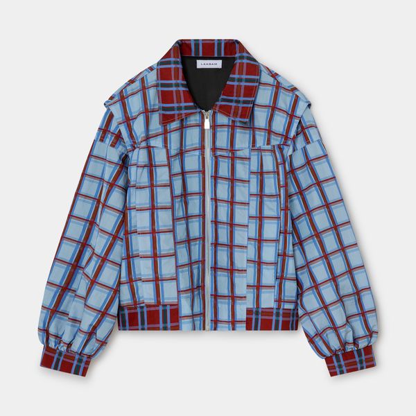 Laagam - Watson Check Bomber Blue