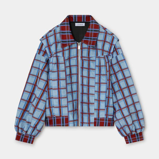 Laagam - Watson Check Bomber Blue
