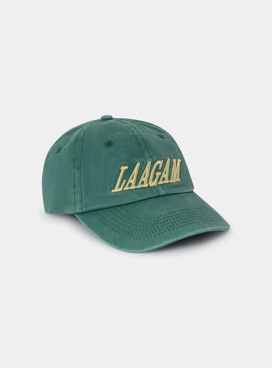 Laagam - Green Embroidered Cap