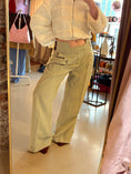 Load image into Gallery viewer, Laagam - Meline Khaki Flow Pants
