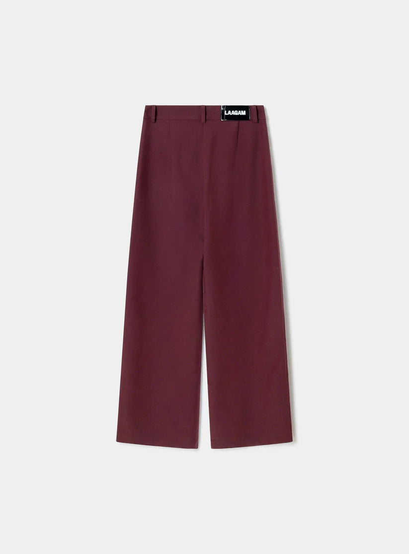 Laagam - Zion Burgundy Broek - Valt op maat