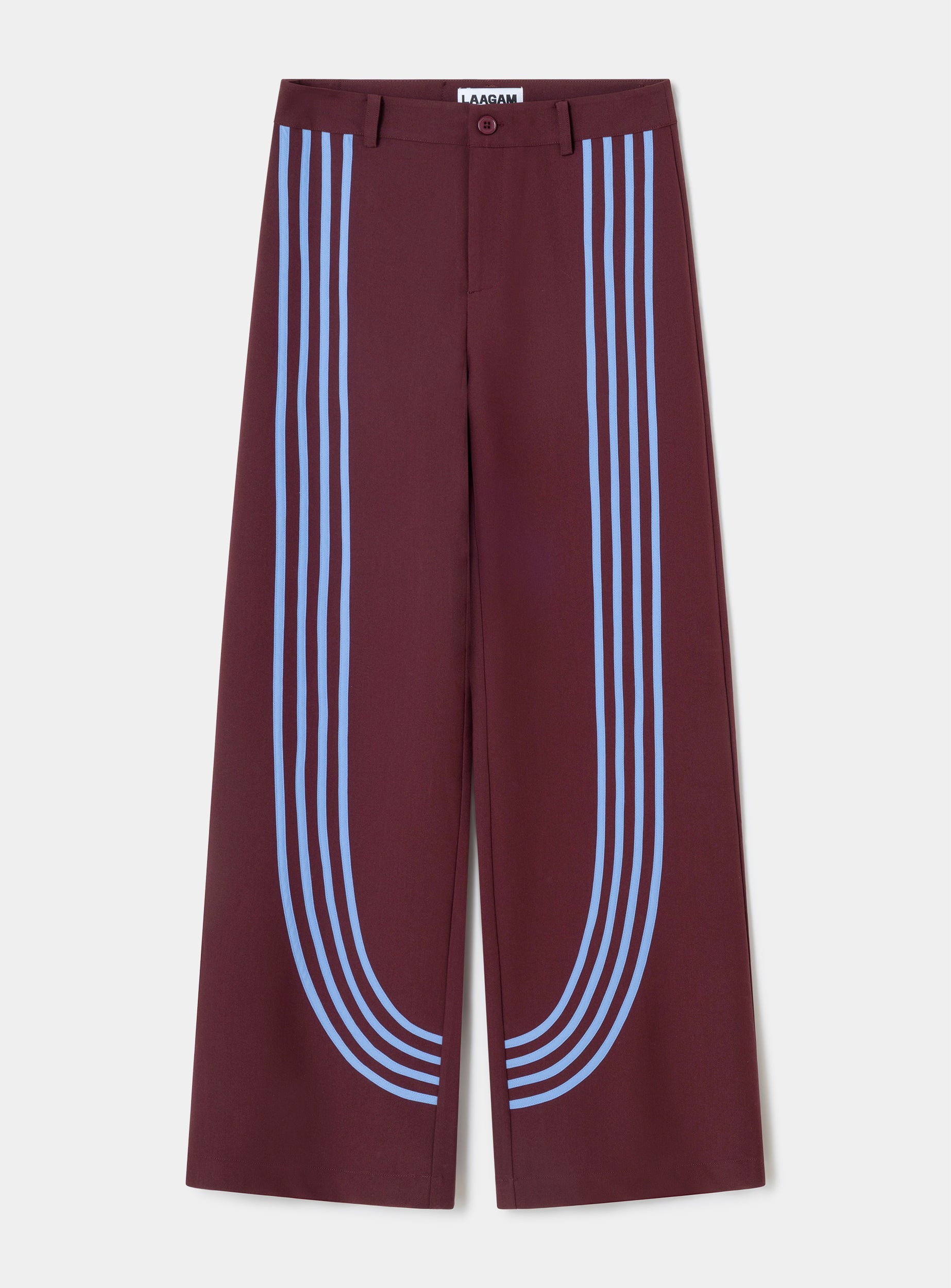 Laagam - Zion Burgundy Broek - Valt op maat