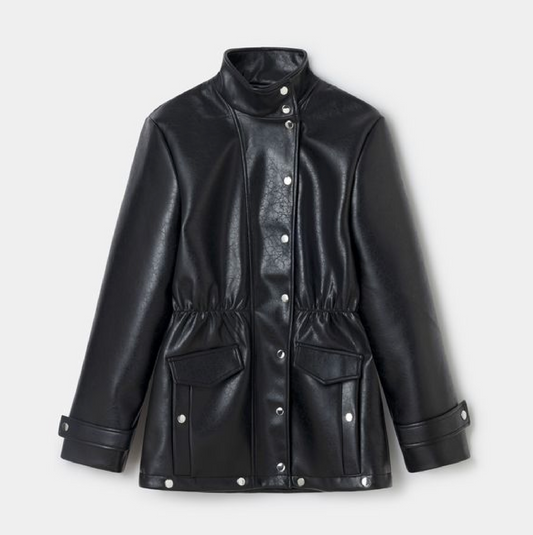 Laagam - Berghain Faux Leather Jas - Valt op maat