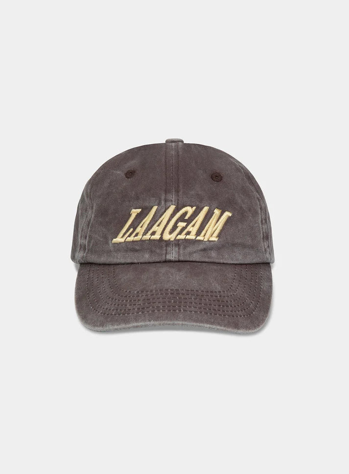 Laagam - Brown Embroidered Cap