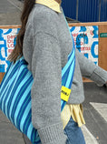 Load image into Gallery viewer, Mosj Atelier Elba Blue Boxer Bag
