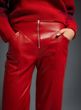 Load image into Gallery viewer, Laagam - Phoenix Faux Leather Broek
