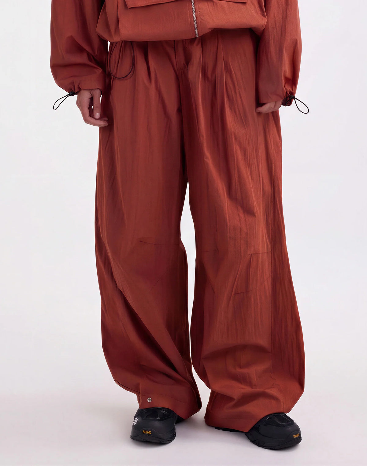 Stieglitz - Paola Balloonfit Broek - Roestbruin - Valt Groot